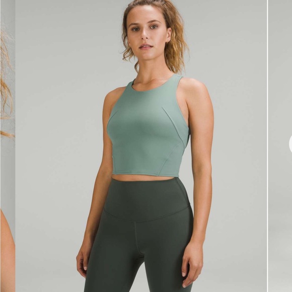 Lululemon Invigorate Training Tank Top Tidewater Teal Women’s Size 2 - Picture 1 of 9